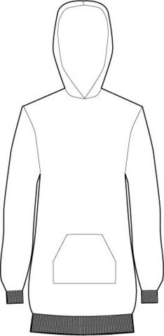 Fitzpatterns — 8001 JEM Set-in sleeve hoodie sewing pattern